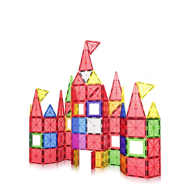 Cordova 82-Piece Magnetic Tiles STEM Building Blocks Set for Kids - Image 6