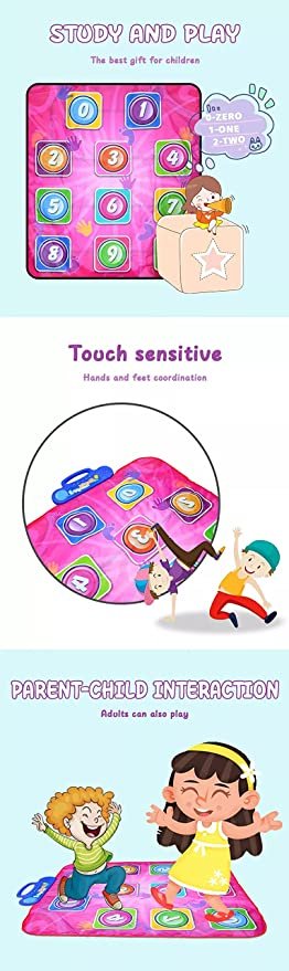 Electronic Touch Sensitive Dancing Challenge Mat for Kids - Image 7