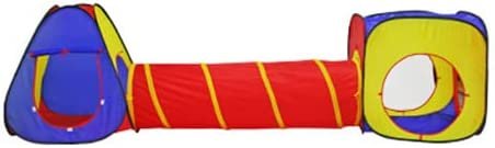 3-in-1 Kids Crawling Play Tunnel Tent for Boys & Girls - Image 3