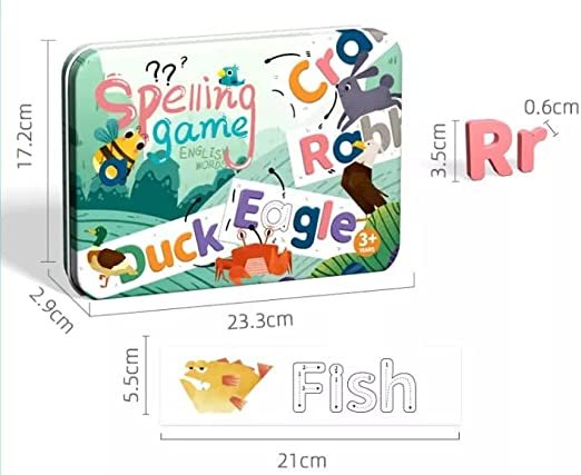 Spelling & Alphabet Matching Word Game for Kids | Learning Toy