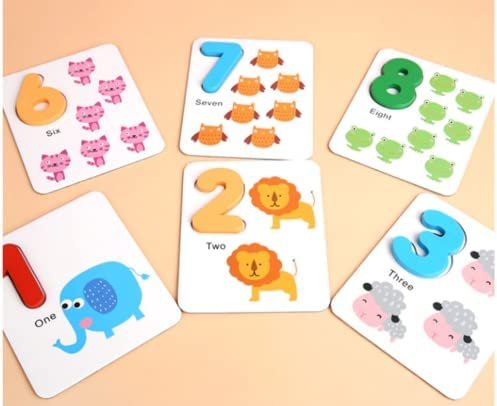 Abacus Math Game with Counting Sticks & Puzzle Cards | Learning Toy - Image 2