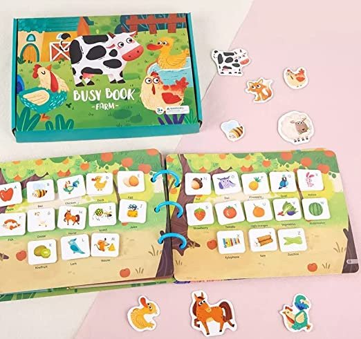 Toddler Busy Book | Children's Educational Quiet Book - Image 2