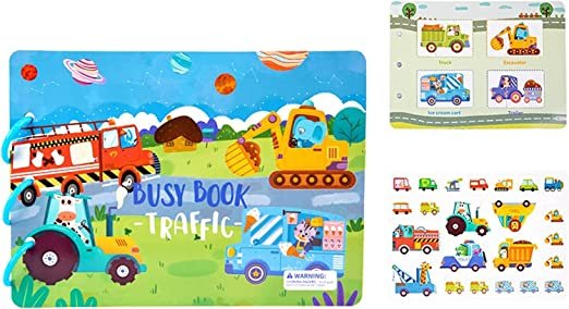 Montessori Interactive Quiet Book for Toddlers | Sensory Learning Toy - Image 4