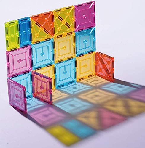 28-Piece Premium Magnetic Tiles Set | STEM Educational Toy - Image 4