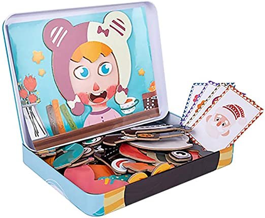 Magnetic Animal Puzzle Game for Kids | Educational Wooden Jigsaw - Image 4