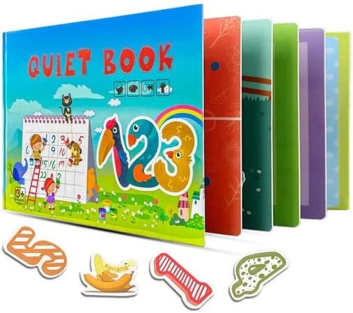 Quiet Sticker Book for Kids | Educational Reusable Activity Book - Image 6