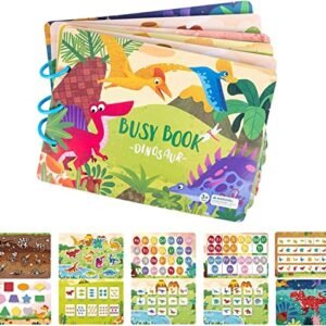 Montessori Interactive Quiet Book for Toddlers | Sensory Learning Toy
