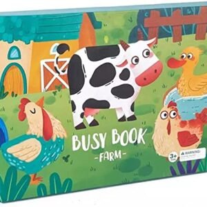 Toddler Busy Book | Children's Educational Quiet Book