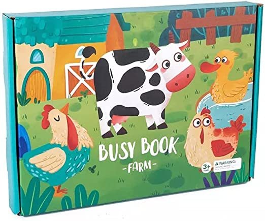 Toddler Busy Book | Children's Educational Quiet Book
