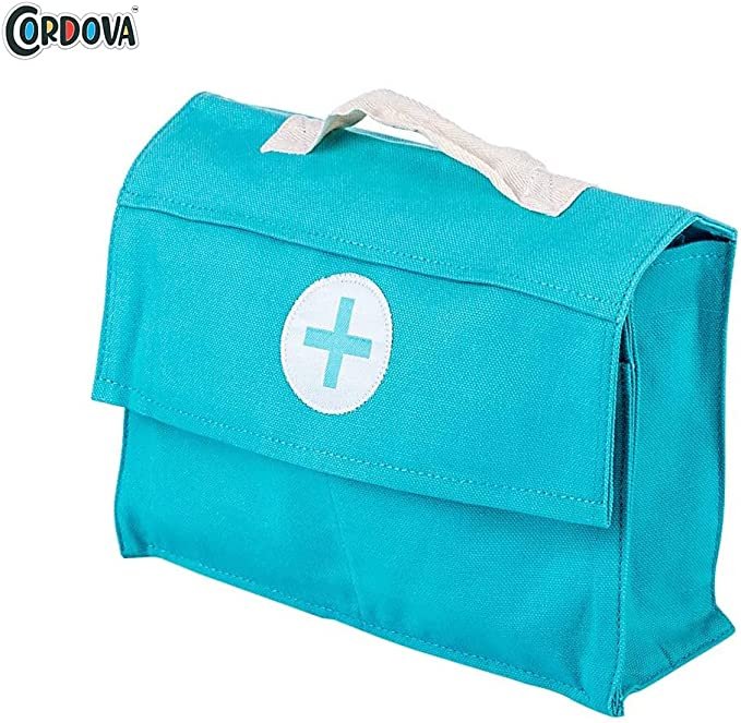 Wooden Doctor's Case Medical Toy Set for Kids Role Play - Image 6