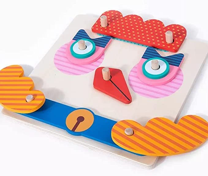 36-Piece Montessori Wooden Word & Animal Practice Toy Set - Image 5