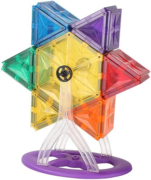 46-Piece 3D Star Magnetic Tiles | Fun & Educational Toy for Kids - Image 5