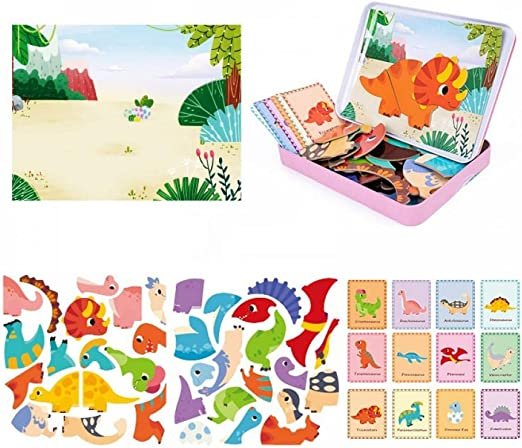 Magnetic Animal Puzzle Game for Kids | Educational Wooden Jigsaw - Image 7