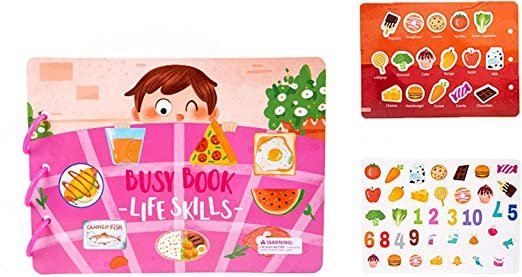 Montessori Interactive Quiet Book for Toddlers | Sensory Learning Toy - Image 2