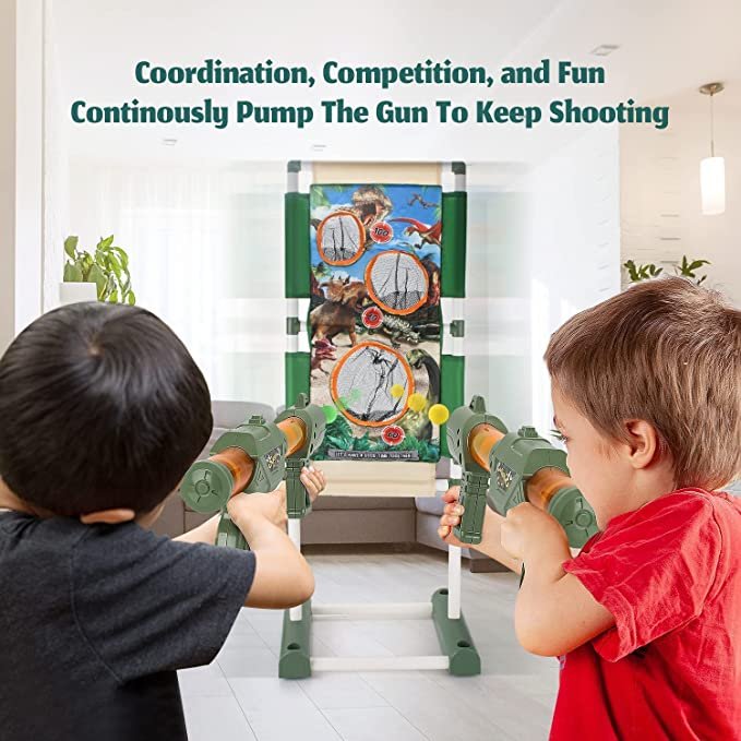 Kids Shooting Game Toy | 24 Foam Balls & Space Target Set - Image 5