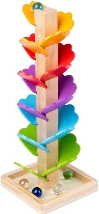 Wooden Fallen Leaves Ball Drop Game | Baby Educational Toy - Image 2