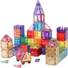 182-Piece 3D Star Magnetic Tiles Set for Learning & Creativity - Image 10