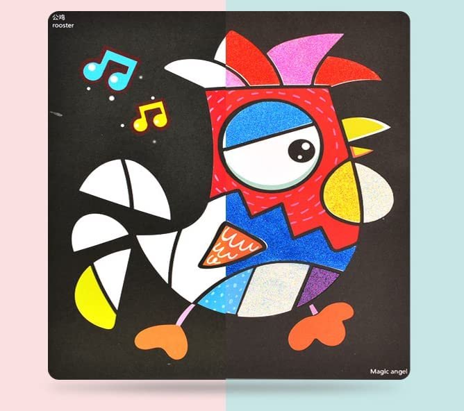 Color Sand DIY Painting Art Kit | Sand Art Crafts for Kids 5+ - Image 2