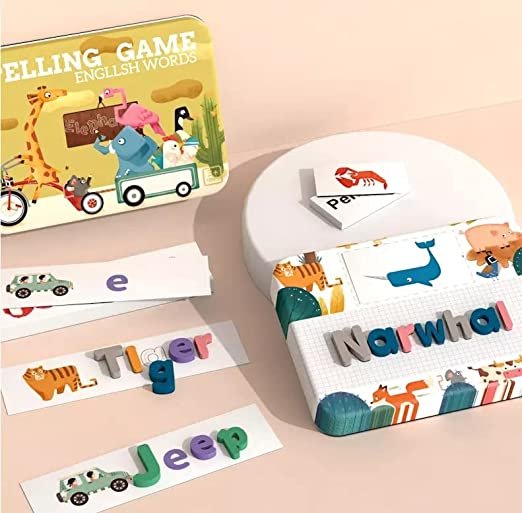Spelling & Alphabet Matching Word Game for Kids | Learning Toy - Image 5
