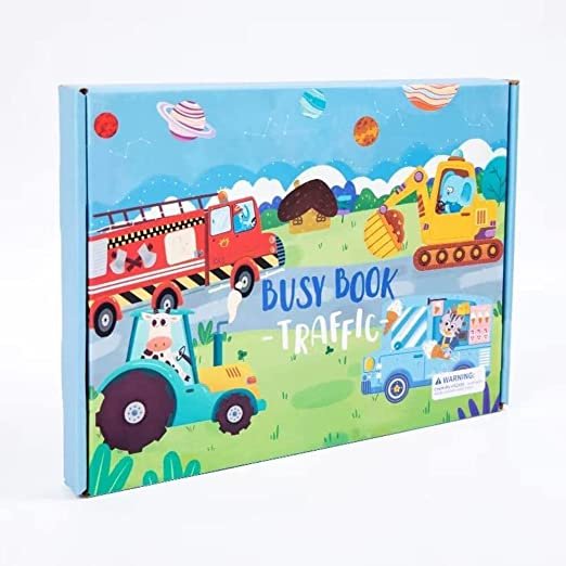 Montessori Interactive Quiet Book for Toddlers | Sensory Learning Toy - Image 6