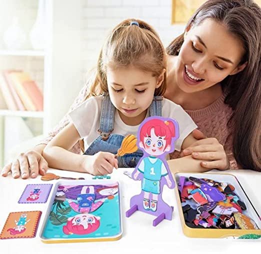 Magnetic Animal Puzzle Game for Kids | Educational Wooden Jigsaw - Image 10