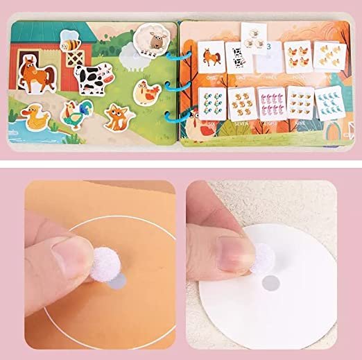 Toddler Busy Book | Children's Educational Quiet Book - Image 4