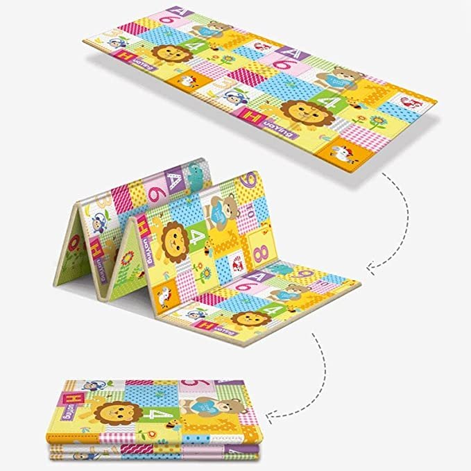 Baby Play Mat & Crawling Foam Mat with Anti-Slip Rubber Backing - Image 4